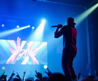 primeiro show solo de rap nacional