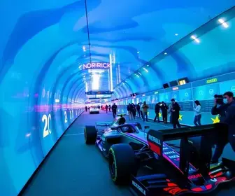 experiência imersiva de F1